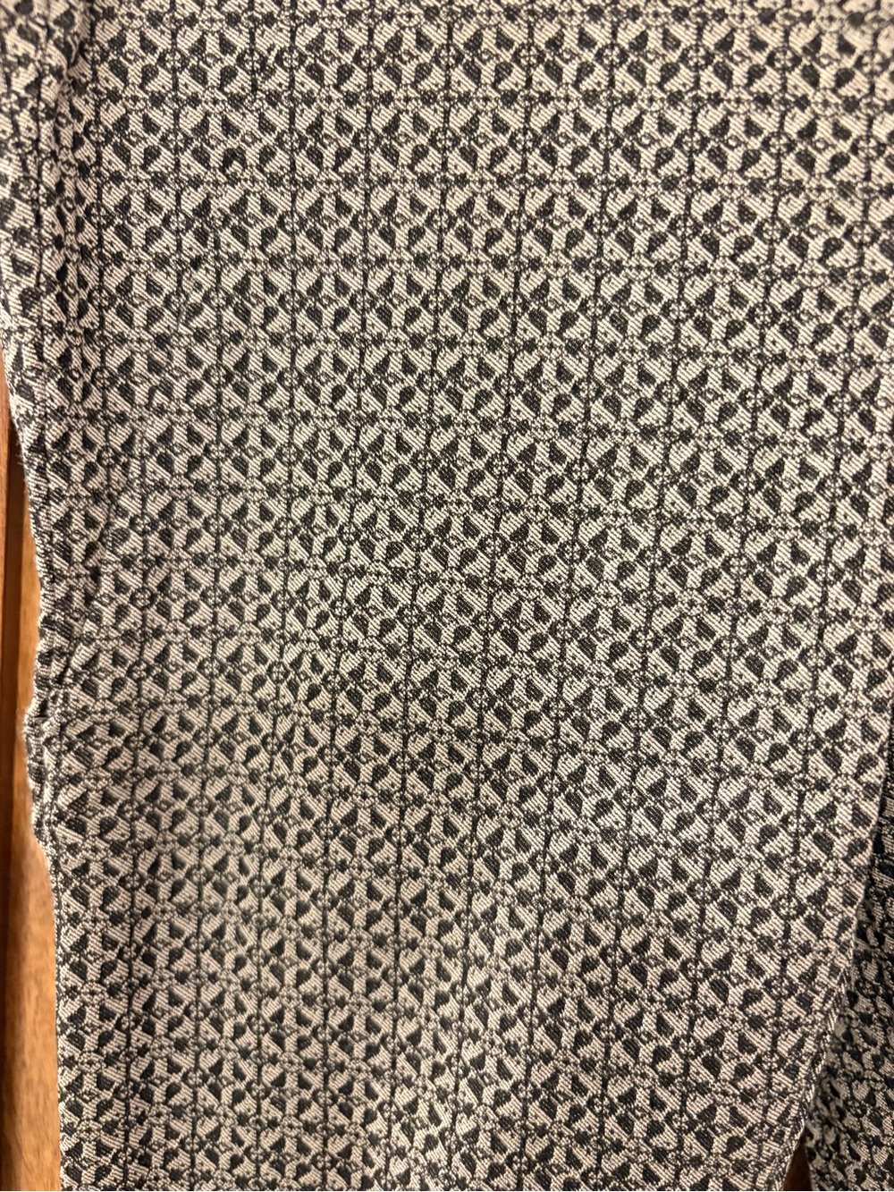 Patterned Stretch Pants - Picture 2 of 3